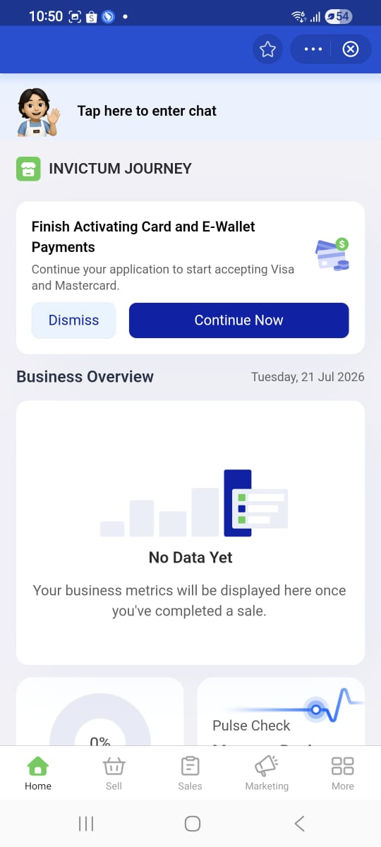 The banner is your way in. It only appears on Touch ’n Go accounts with SSM status linked to EPOS360.