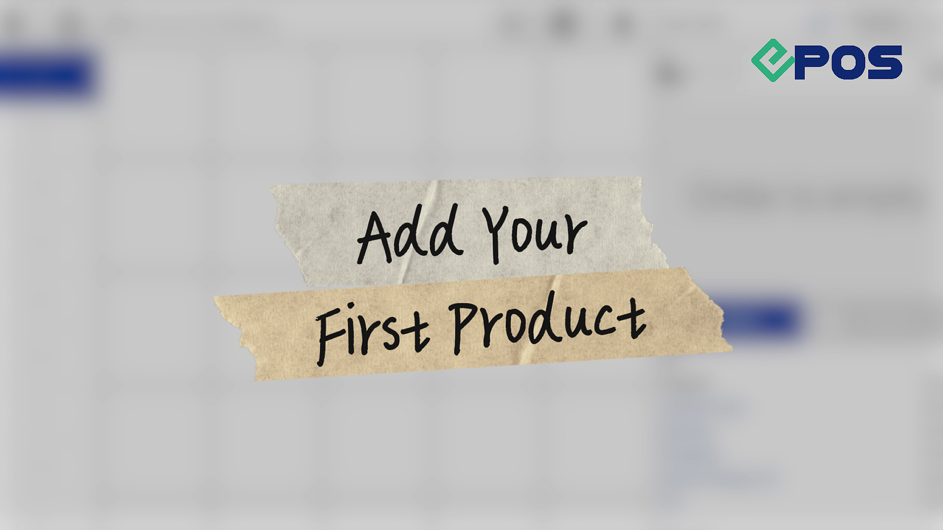 Add Your First Product