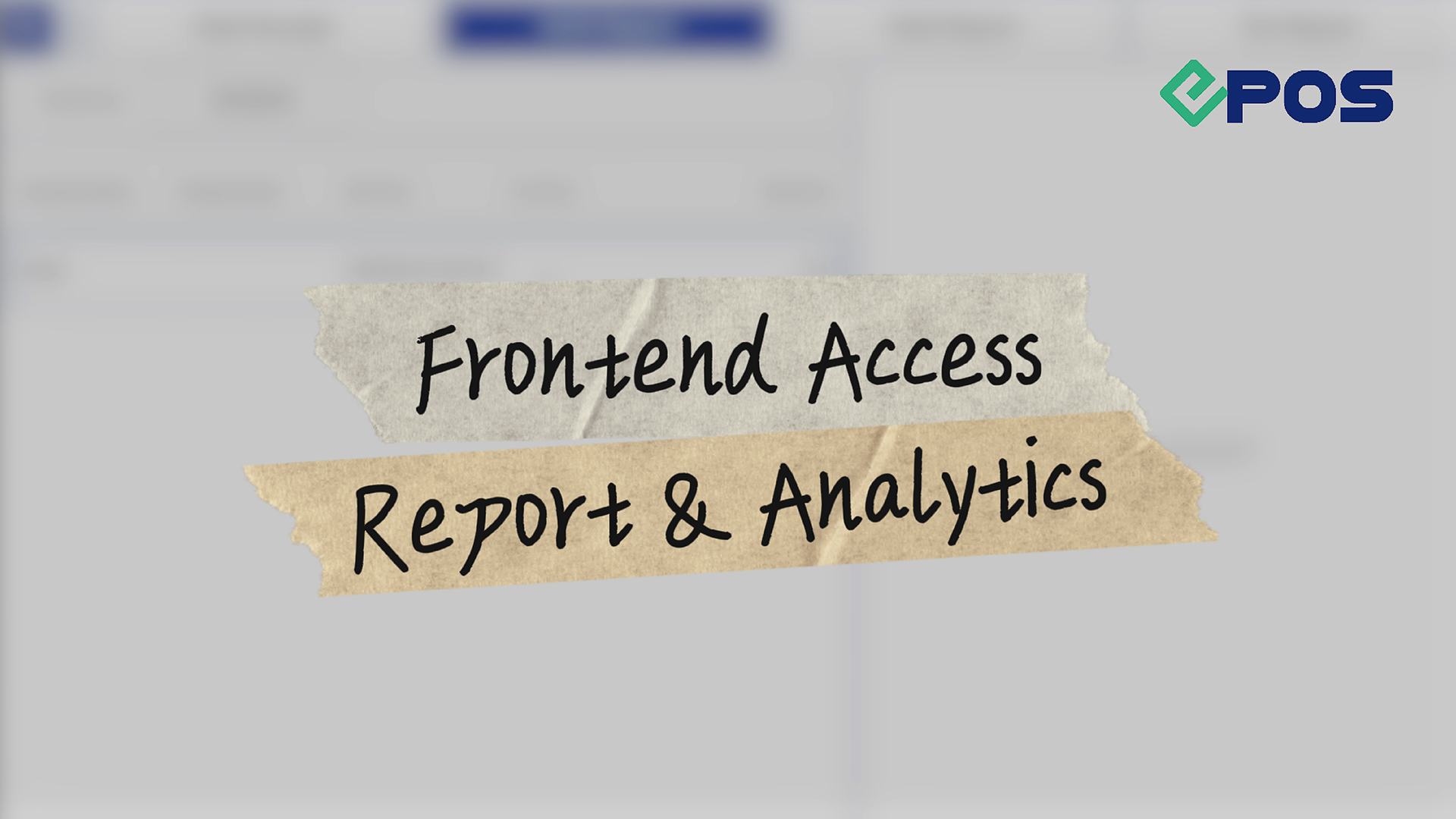 Frontend Access Report & Analytics