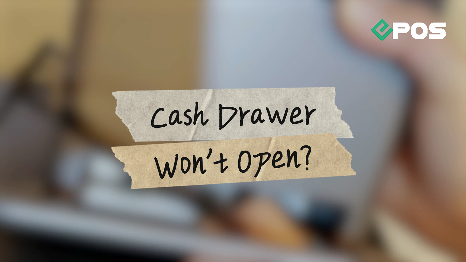 Cash Drawer Won’t Open?