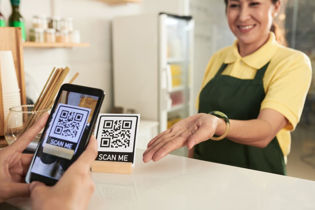 Scan-to-order QR code ordering