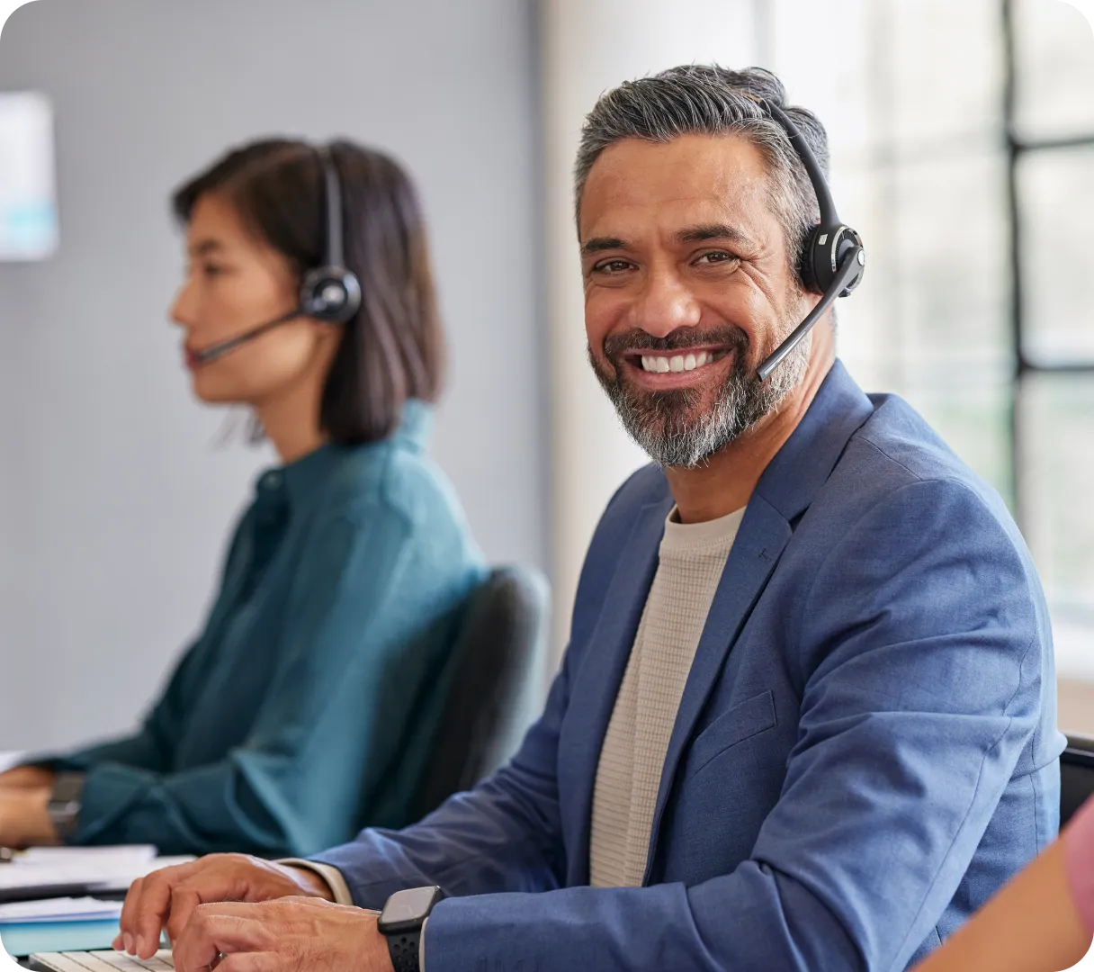 Customer support 24 hours a day, 7 days a week, 365 days a year.