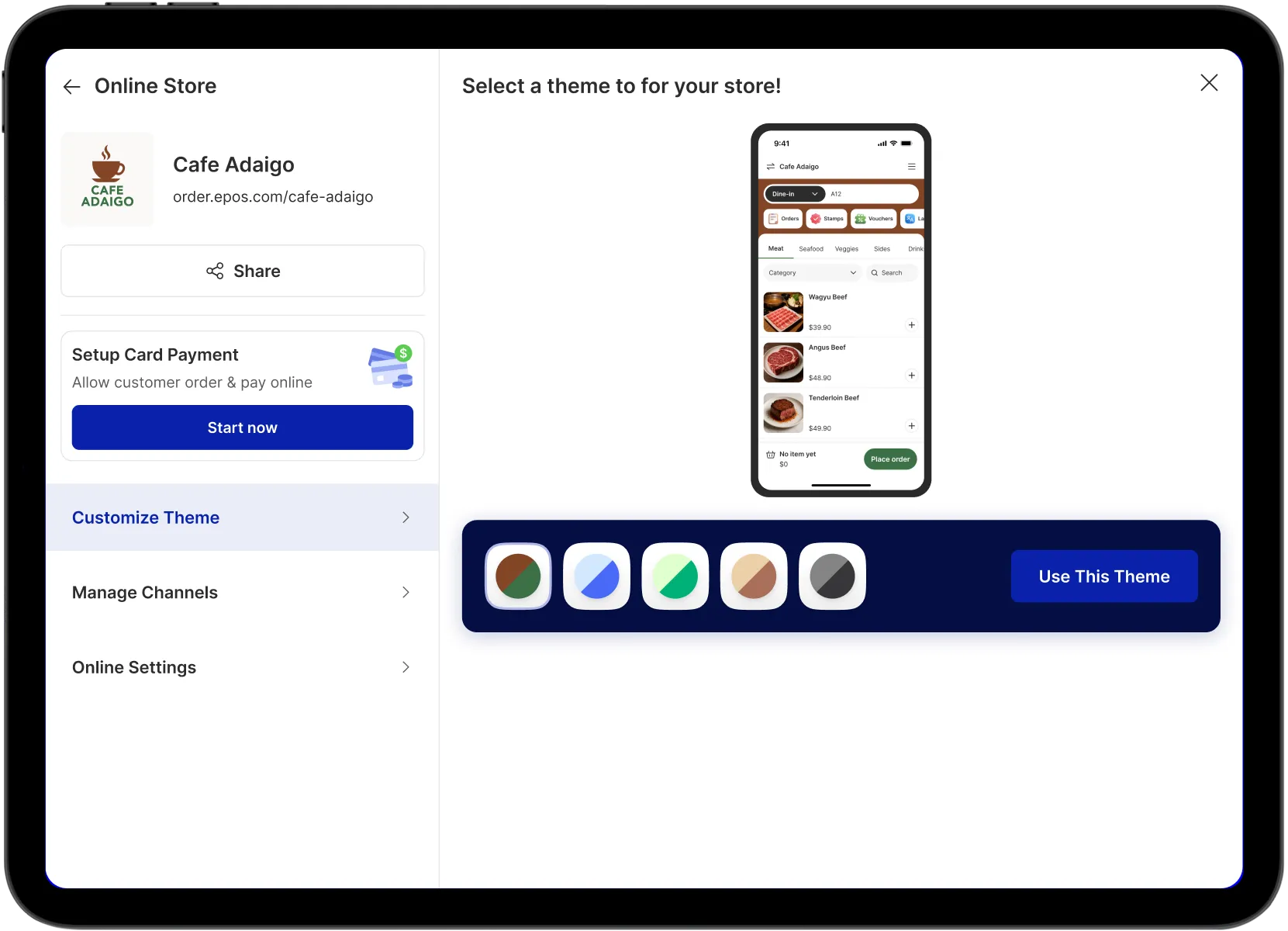 Customize Your Online Store