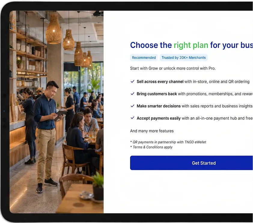EPOS360 reseller partner dashboard — choose the right plan for your business